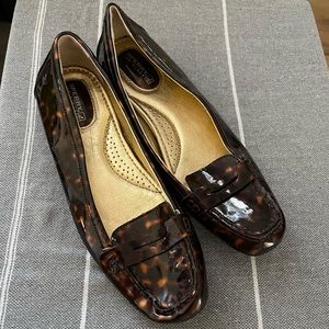 Patent Leather Tortoise Loafers